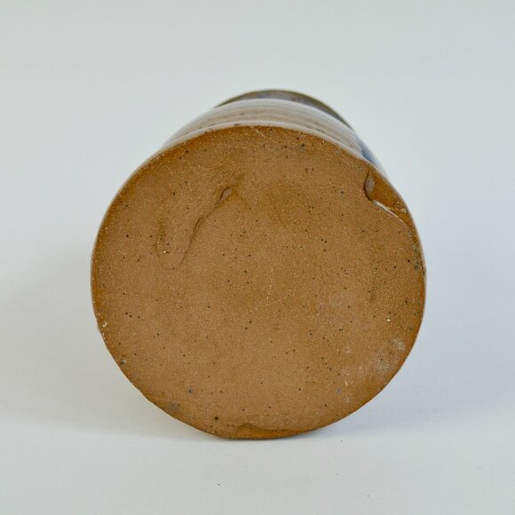 Pottery Stoneware Vase Amateur ? Unsigned 4.5" - Picture 8 of 8